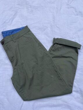 Lee Olive Green Chino Pants